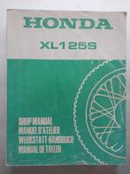 Werkplaatshandboek Honda XL125S editie 1978, Verzenden, Honda