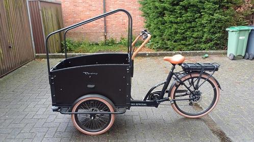 Elektrische Bakfiets, Fietsen en Brommers, Fietsen | Bakfietsen, Zo goed als nieuw, Ophalen
