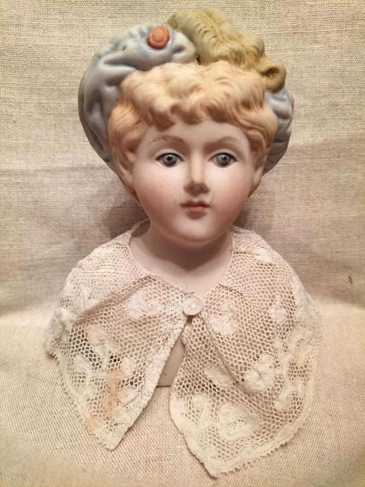 Antieke parian head. Grote maat, Antiek en Kunst, Kunst | Etsen en Gravures, Ophalen of Verzenden