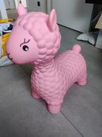 Roze springdier lama, Ophalen of Verzenden, Gebruikt