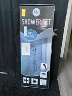 Shower set niet gebruikt, Huis en Inrichting, Badkamer | Badtextiel en Accessoires, Nieuw, Zwart, Ophalen