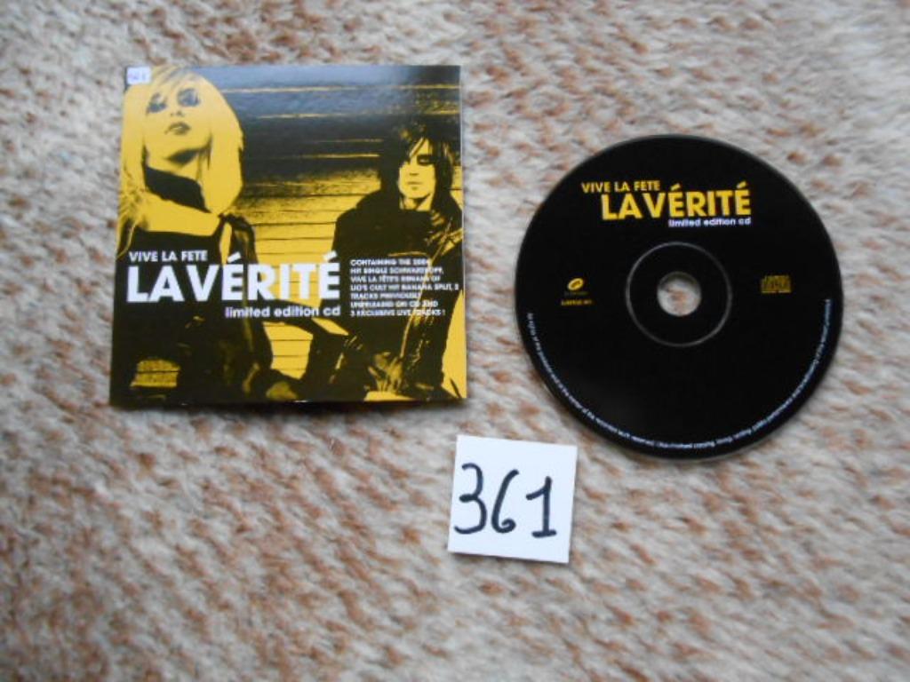 CD Vive La Fete – La Vérité, Ophalen of Verzenden