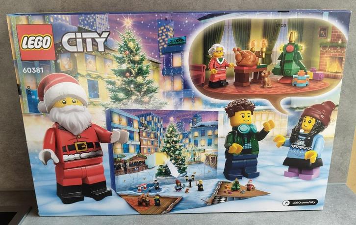 lego city 60381 adventkalender, Kinderen en Baby's, Speelgoed | Duplo en Lego, Nieuw, Lego, Complete set, Ophalen of Verzenden