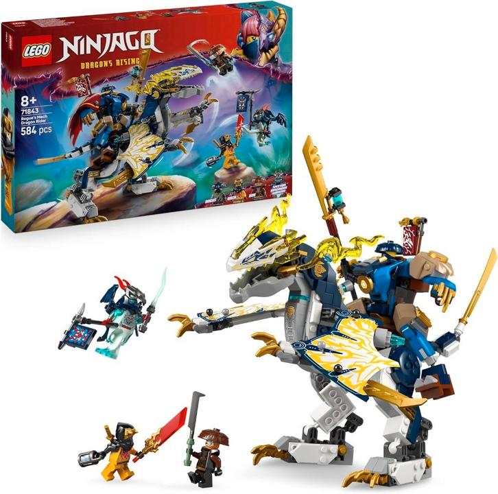 Neuf - Lego Le robot dragonnier de Rogue (71843), Enfants & Bébés, Jouets | Duplo & Lego, Neuf, Lego, Ensemble complet, Enlèvement ou Envoi