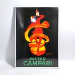 Bitte campari mooi retro emaillen reclame decorati bord, Ophalen of Verzenden, Zo goed als nieuw, Reclamebord