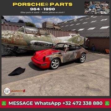 Porsche 964 1990 sur roue, Rouge, Boîte manuelle, Enlèvement, Essence