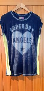 T.shirt Superdry S, Taille 36 (S), Bleu, Sans manches, Superdry