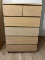 IKEA MALM ladekast met 6 lades in nieuwstaat, Huis en Inrichting, Kasten | Ladekasten, Ophalen