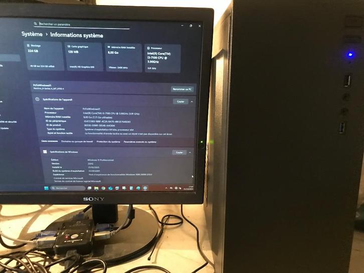 WINDOWS 11-desktopcomputer, Computers en Software, Desktop Pc's, Refurbished, 3 tot 4 Ghz, SSD, 8 GB, Ophalen of Verzenden