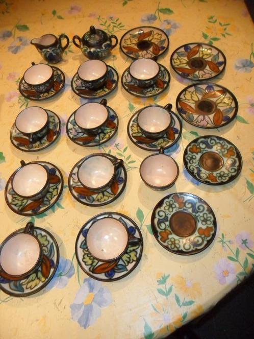 Dubois C.M. Bergen koffieservies - Art Deco, Antiek en Kunst, Kunst | Designobjecten, Ophalen of Verzenden
