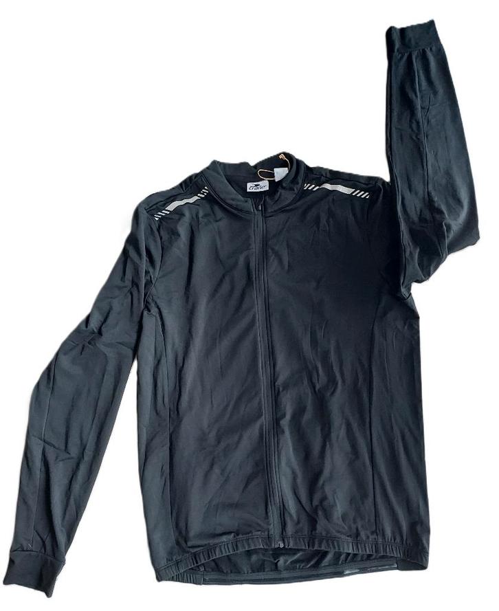 Volledig nieuwe zwarte heren sport-trui/-vest L/XL, Vêtements | Hommes, Vêtements de sport, Neuf, Course à pied ou Cyclisme, Taille 52/54 (L)