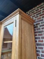 Buffet/vitrine en chêne LIVRAISON GRATUITE, Maison & Meubles, Enlèvement ou Envoi, Comme neuf