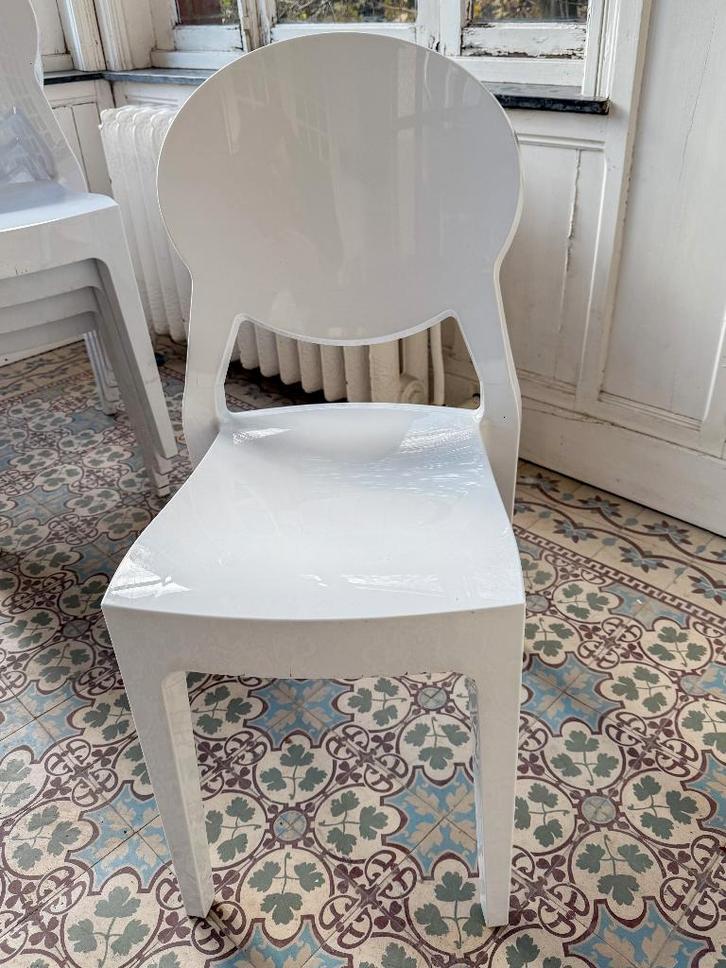 Chaises design Scab Igloo, Huis en Inrichting, Stoelen, Gebruikt, Eén, Wit, Ophalen