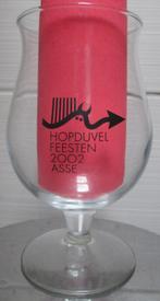 Duvel-glas van de Hopduvelfeesten 2002, Ophalen of Verzenden, Gebruikt, Glas of Glazen, Duvel
