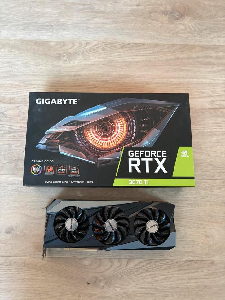 GIGABYTE GAMING RTX 3070TI gaming OC, Informatique & Logiciels, Cartes vidéo, Nvidia, PCI, Enlèvement ou Envoi