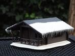Chalet avec neige fondante, Enlèvement ou Envoi, Utilisé, Pont, Tunnel ou Bâtiment
