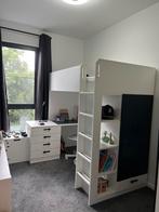 Volledig kinderkamer met extra kleedkast, stoel, matras, Kinderen en Baby's, Kinderkamer | Stapelbedden en Hoogslapers, Ophalen