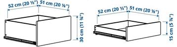 Armoire ikea à 4 tiroirs blancs Smasstad Platsa en état de p, Enlèvement, Comme neuf