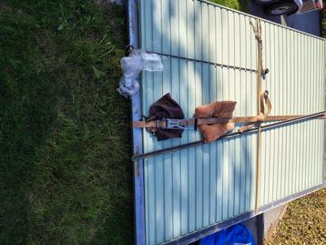 metalen garagepoort zonder isolatie 294 x 211,5 beschikbaar voor biedingen