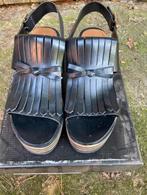 Sandales Via Roma, Enlèvement ou Envoi, Noir, Sandales et Mûles