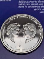 250 fr zilver in medailleslag  gepolijste stempel 1999, Postzegels en Munten, Ophalen of Verzenden, Zilver, Zilver