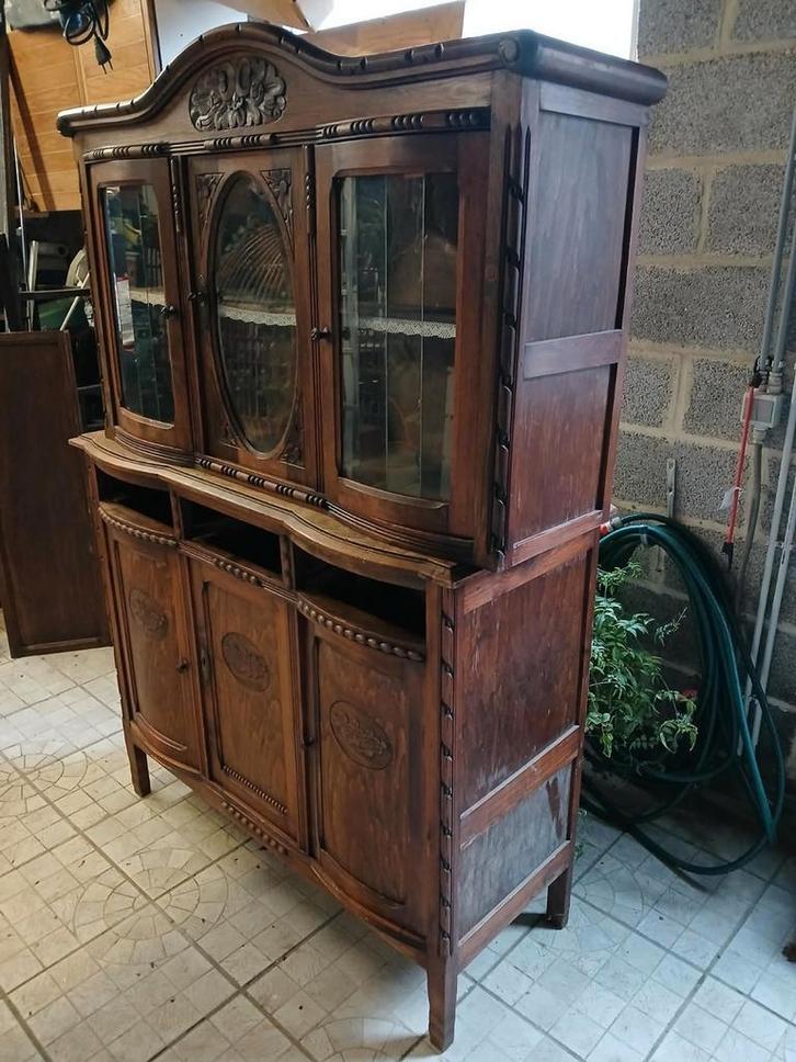 Buffet vaisselier, Maison & Meubles, Armoires | Buffets, Utilisé, 150 à 200 cm, Avec tiroir(s), Avec porte(s)