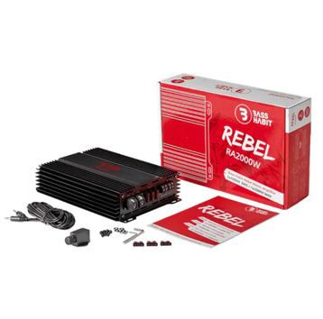 BASS HABIT RA2000W REBEL Mono versterker 1000W RMS 1 ohm beschikbaar voor biedingen
