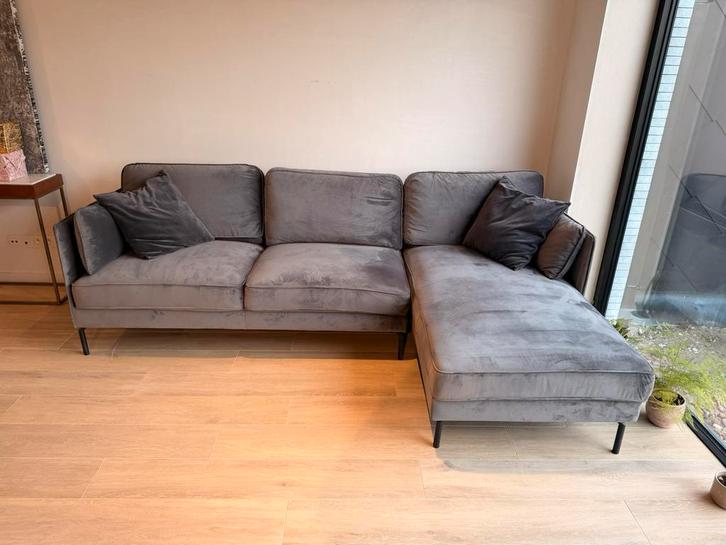 Vloeren hoek zetel chaise longe 250x150, Maison & Meubles, Canapés | Coins salons complets, Utilisé, Tissus, Enlèvement