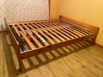 Grenen bed, Huis en Inrichting, Slaapkamer | Bedden, Ophalen, Gebruikt, Overige kleuren, Tweepersoons