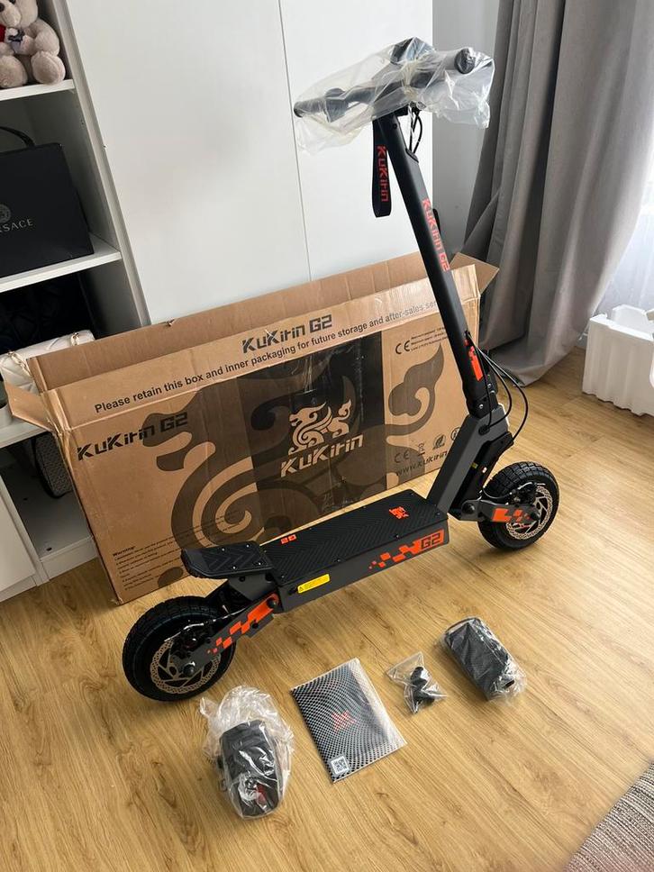 Kukirin G2 nieuw, Fietsen en Brommers, Steps, Nieuw, Elektrische step (E-scooter), Ophalen of Verzenden