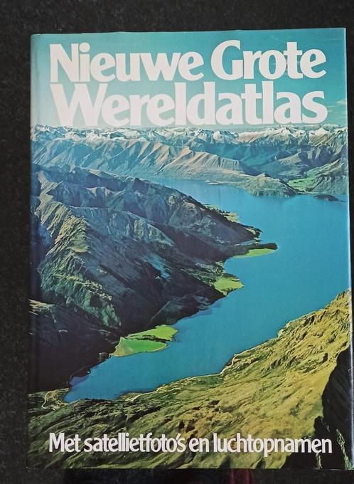 Grote wereldatlas met satelietfoto's en luchtopnamen-248 blz, Boeken, Atlassen en Landkaarten, Nieuw, Overige atlassen, Wereld