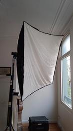 Broncolor softbox 150x150cm MET adaptorring + 3 paraplus, Audio, Tv en Foto, Fotografie | Fotostudio en Toebehoren, Ophalen, Gebruikt