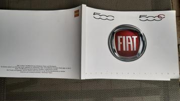 Fiat 500, 500C(à partir de 2016), modes d'emploi en allemand beschikbaar voor biedingen