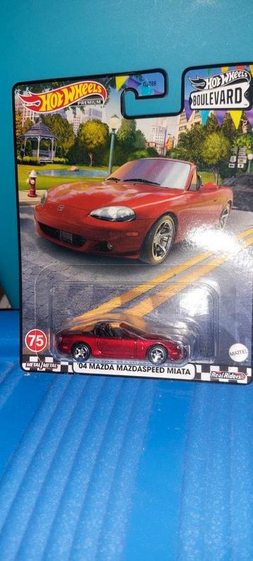 Hotwheels mazda real riders hot wheels, Hobby en Vrije tijd, Ophalen of Verzenden, Zo goed als nieuw