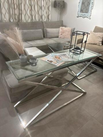 * LUXE Eric K stijl sidetable * beschikbaar voor biedingen