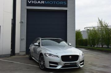 Jaguar XF 2.0D 240 PKAWD R-SPORT Pano 65.000km, Auto's, Jaguar, Automaat, 4 deurs, 4 cilinders, Bedrijf