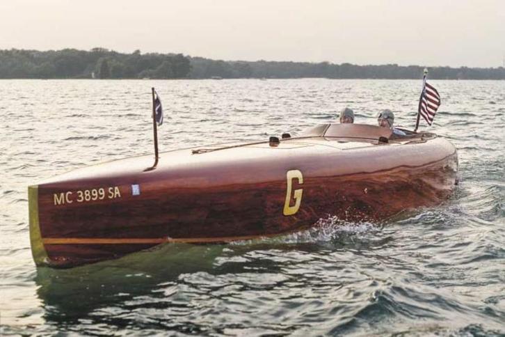 Bouwplan Houten Klassieke speedboot, Hobby en Vrije tijd, Modelbouw | Boten en Schepen, Nieuw, Verzenden