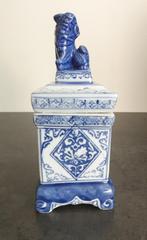 Chinese theebus/container vierkant [1650], Antiek en Kunst, Ophalen of Verzenden