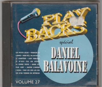 Playbacks, Daniel Balavoine special, cd, volume 27 beschikbaar voor biedingen
