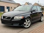 VOLVO V50 2.0D 136 PK EURO 5  ** 2009 ** ** 210.000 KM **, Auto's, Volvo, Euro 5, Zwart, Zwart, Leder