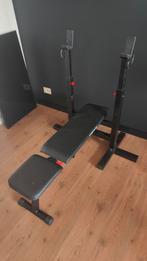 Bench press bankje, Sport en Fitness, Fitnessmaterialen, Ophalen, Zo goed als nieuw, Borst, Fitnessbank