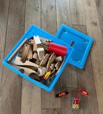 manuele en elektrische treintjes met sporen en bruggen, Ophalen, Zo goed als nieuw