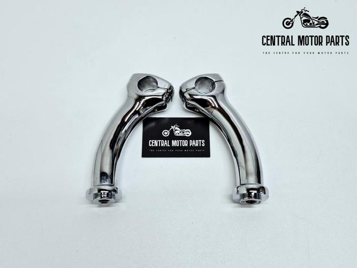 1 inch dikke pullback riser set van 6 inch hoog, Motoren, Onderdelen | Harley-Davidson, Gebruikt, Ophalen of Verzenden