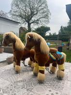 Schommelpaard paard op wielen, Ophalen