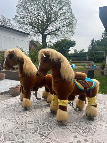 Schommelpaard paard op wielen, Antiek en Kunst, Ophalen