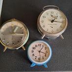 Wekker vintage 3 voor 40 euro, Ophalen, Gebruikt, Analoog