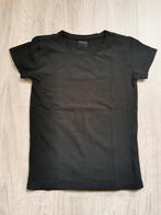 Zwarte t-shirt - maat 122, Enfants & Bébés, Vêtements enfant | Taille 122, Comme neuf, Fille, Chemise ou À manches longues, Zeeman