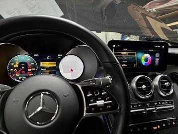 Digitaal dashboard voor Mercedes C / GLC Facelift 2019/2022 beschikbaar voor biedingen