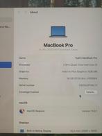 Apple Mac Book Pro 2020, Ophalen, 1 TB of meer, 2 tot 3 Ghz, Qwerty