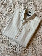 Ralph Lauren Vintage gestreept oxford hemd – S, Kleding | Heren, Overhemden, Halswijdte 38 (S) of kleiner, Wit, Ralph Lauren, Ophalen of Verzenden